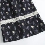 SOYOONLIFE여성 순면 플라워 와이드팬츠 부드럽고 편안한 홈웨어 파자마바지비침없는 루즈핏 긴바지 데일리 캐주얼 여성용 팬츠 - 이미지 4